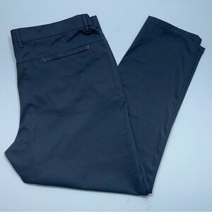 Jack Archer Jetsetter Tech Pant Mens 40x29 Charcoal Polyester 3 Zip Pockets Golf